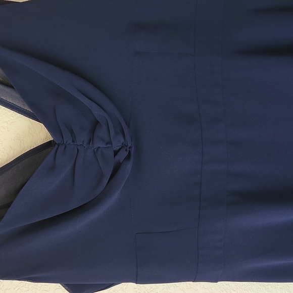 Modcloth Navy Dress Size Medium - Picture 4 of 7